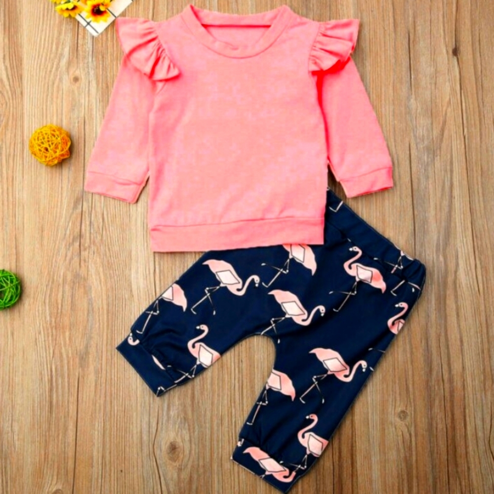 Hazel & Bo - 🦩Flamingo Outfit 🦩